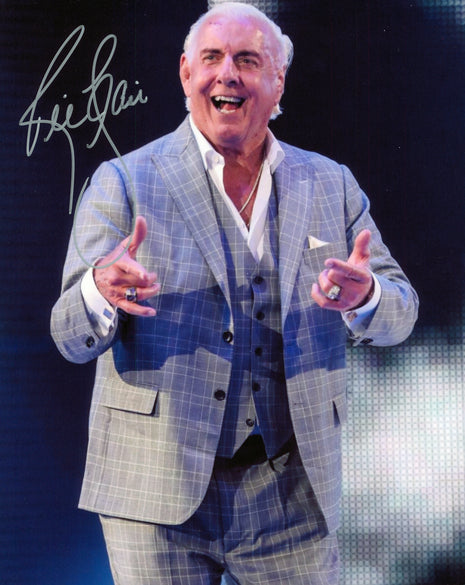 Foto firmada de 8x10 por Ric Flair