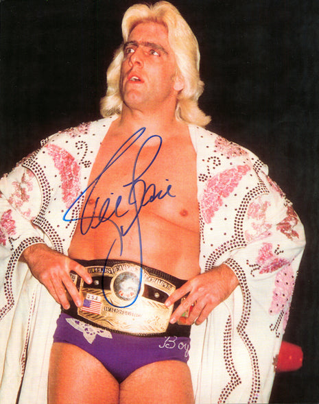 Foto firmada de 8x10 por Ric Flair