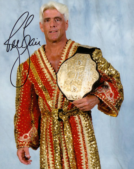 Foto firmada de 8x10 por Ric Flair