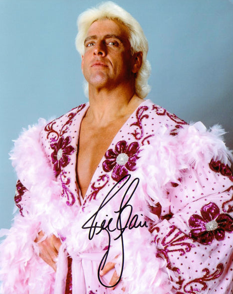 Foto firmada de 8x10 por Ric Flair