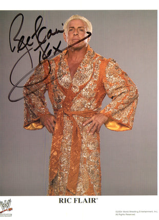 Foto firmada de 8x10 por Ric Flair