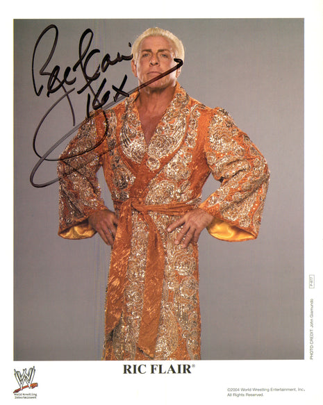 Foto firmada de 8x10 por Ric Flair