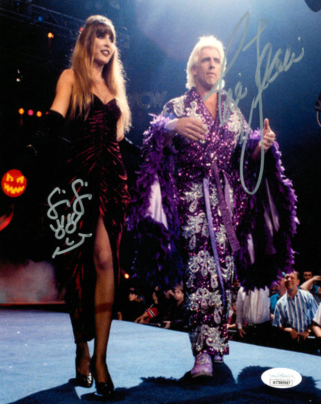 Ric Flair & Fifi dual signed 8x10 Photo (w/ JSA)