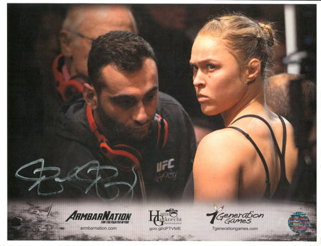 Ronda Rousey signed 8x10 Photo