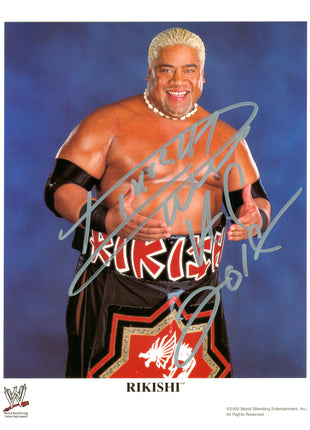 Rikishi signed 8x10 Photo