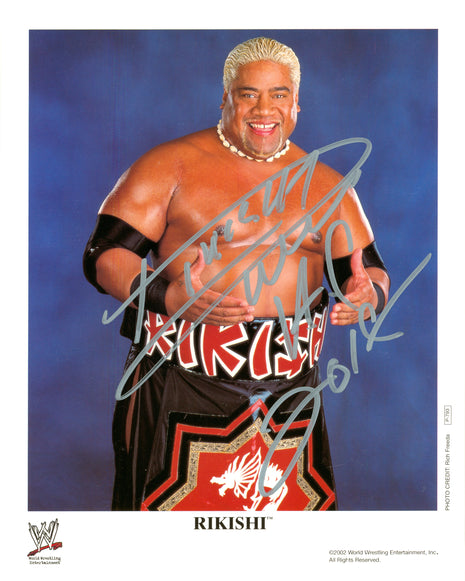 Fotografía firmada de 8x10 por Rikishi