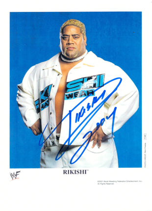 Rikishi signed 8x10 Photo