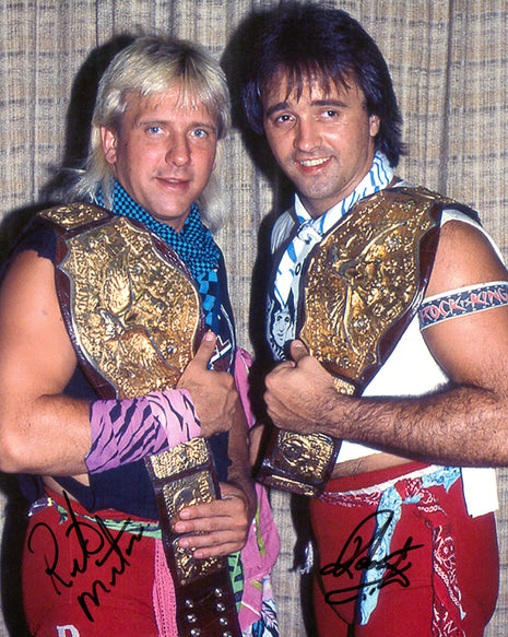 Rock & Roll Express - Ricky Morton & Robert Gibson dual signed 8x10 Photo