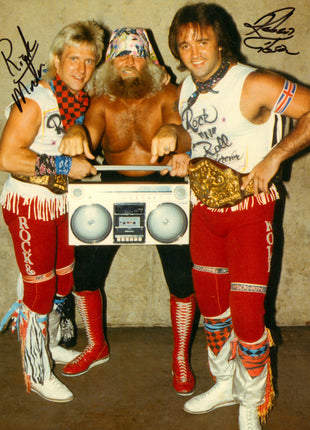 Rock & Roll Express - Ricky Morton & Robert Gibson dual signed 8x10 Photo