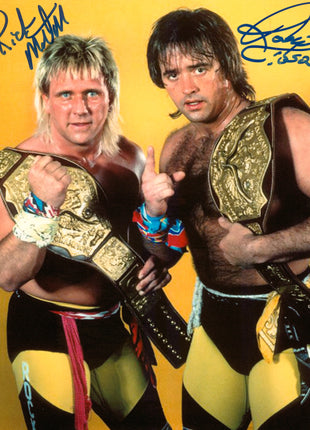 Rock & Roll Express - Ricky Morton & Robert Gibson dual signed 8x10 Photo