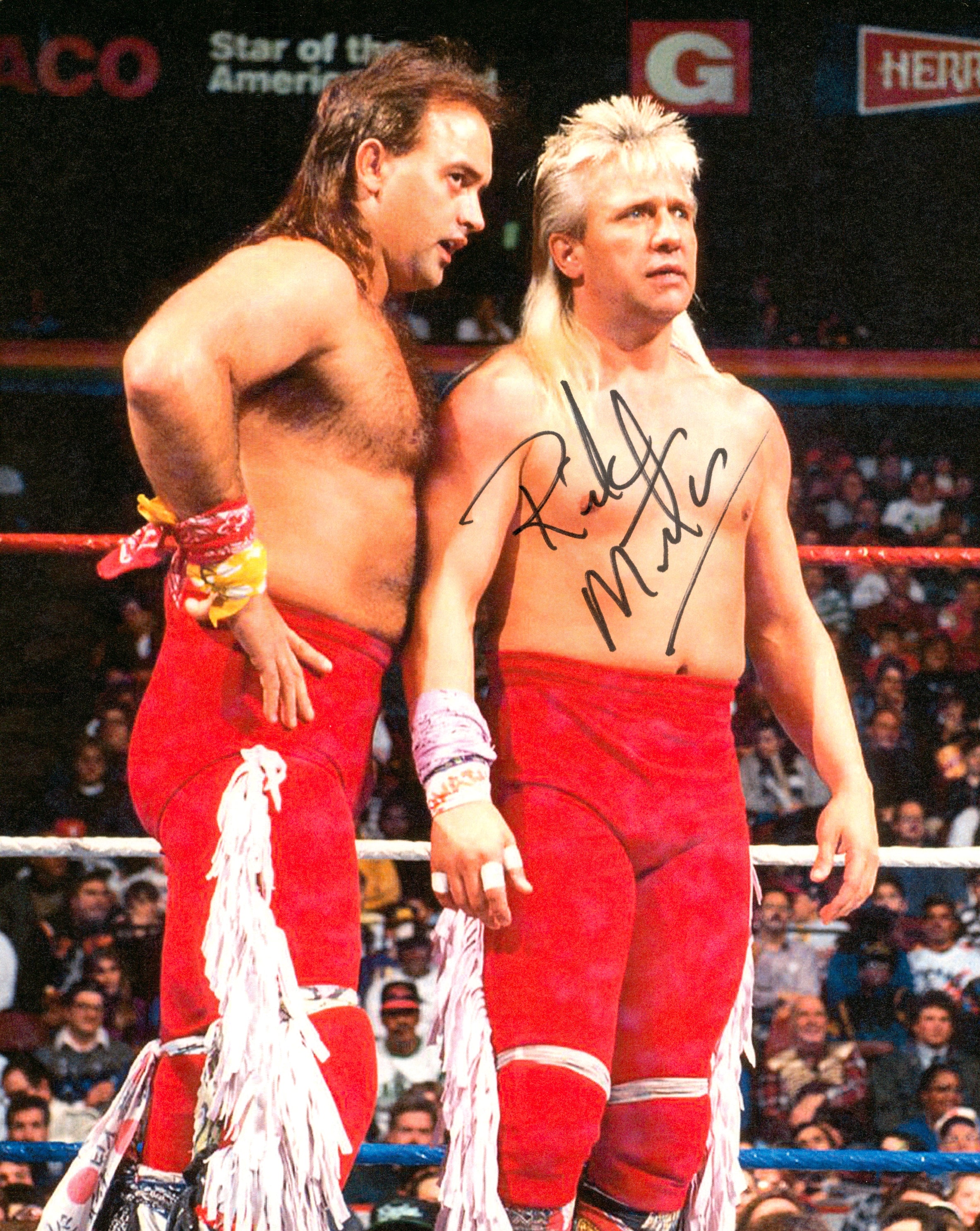 Ricky Morton signed 8x10 Photo – Signed By Superstars