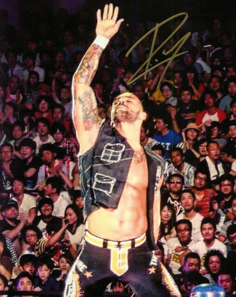 Foto firmada de 8x10 por Ricochet