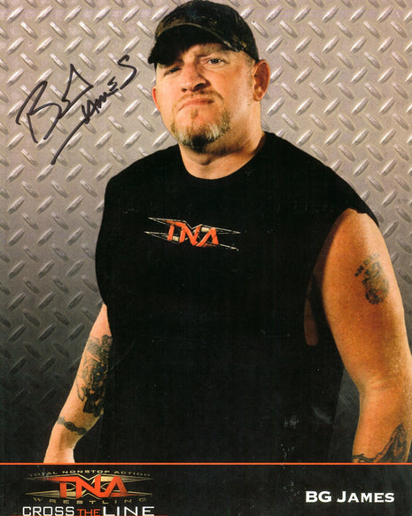 BG James (Road Dogg) signed 8x10 Photo
