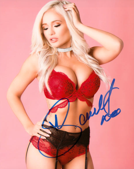 Scarlett Bordeaux signed 8x10 Photo
