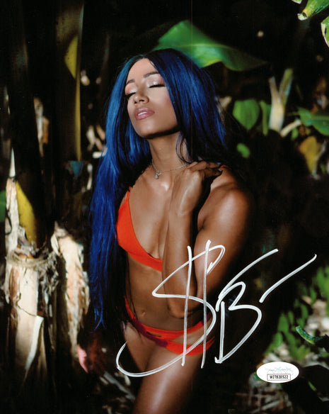 Sasha Banks signed 8x10 Photo (w/ JSA)