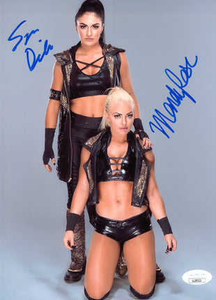 Mandy Rose & Sonya Deville dual signed 8x10 Photo (w/ JSA)