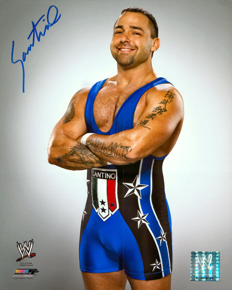 Santino Marella signed 8x10 Photo