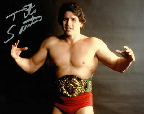 Tito Santana signed 8x10 Photo