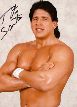 Tito Santana signed 8x10 Photo