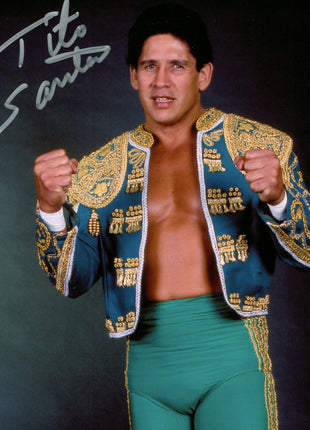 Tito Santana signed 8x10 Photo