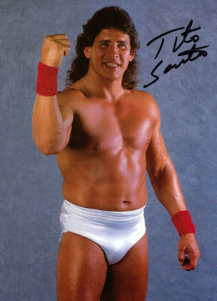 Tito Santana signed 8x10 Photo