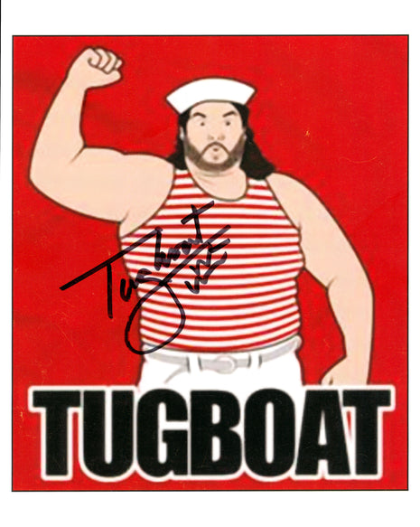 Tugboat signed 8x10 Photo