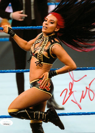 Zelina Vega signed 8x10 Photo (w/ JSA)