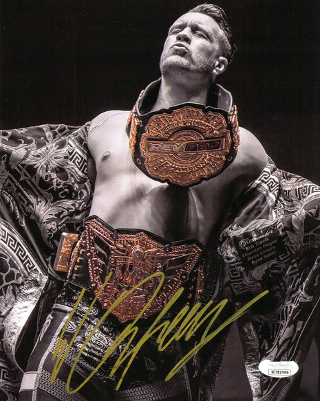 Will Ospreay signed 8x10 Photo (w/ JSA)