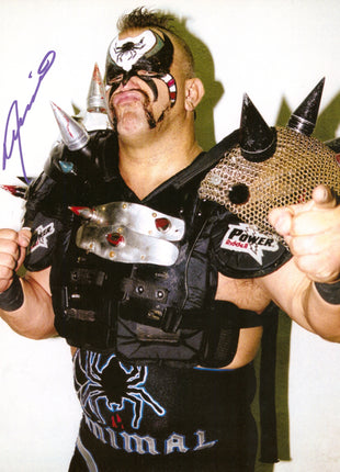 Foto firmada de Roadwarrior Animal de 8x10