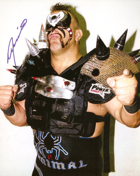 Photo 8x10 signée par Roadwarrior Animal