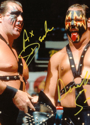 Demolition - Ax & Smash dual signed 8x10 Photo