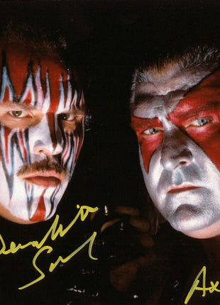 Demolition - Ax & Smash dual signed 8x10 Photo