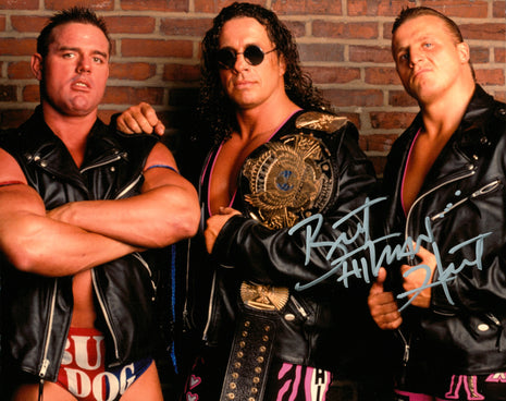 Photo 8x10 signée par Bret Hart