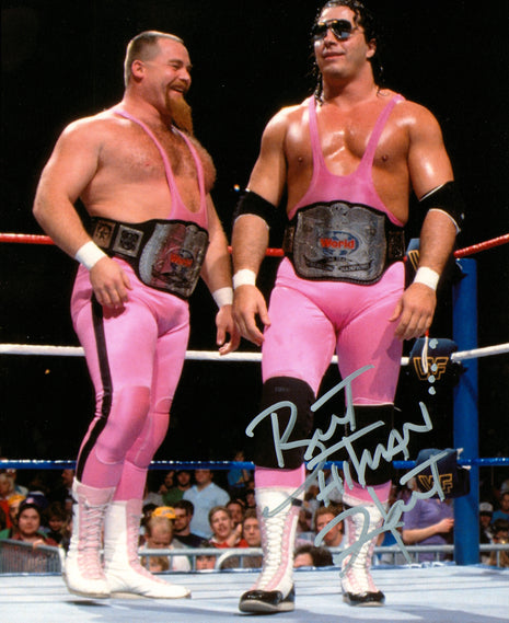 Photo 8x10 signée par Bret Hart
