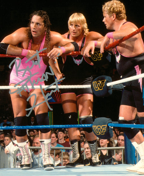 Photo 8x10 signée par Bret Hart