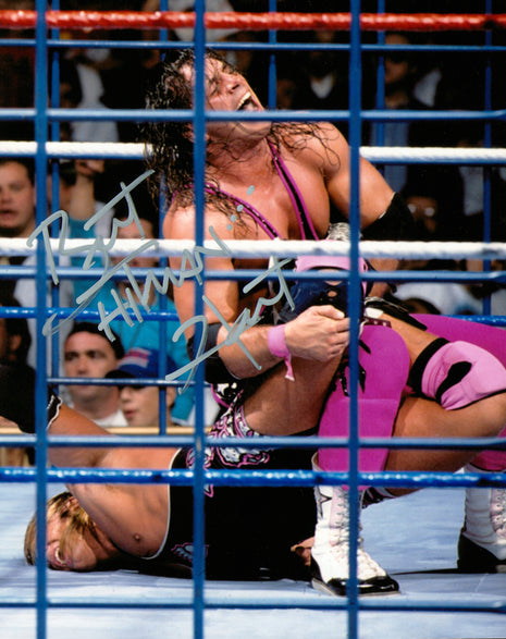 Photo 8x10 signée par Bret Hart