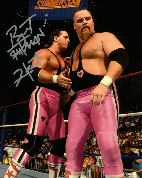 Photo 8x10 signée par Bret Hart