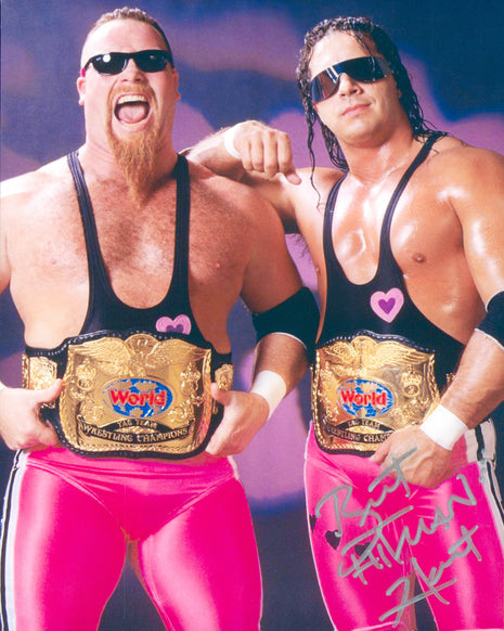 Photo 8x10 signée par Bret Hart