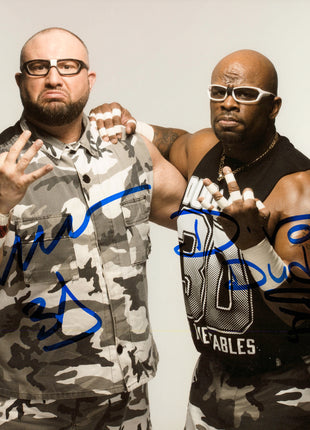 Dudley Boys - Bubba Ray & D-Von Dudley dual signed 8x10 Photo