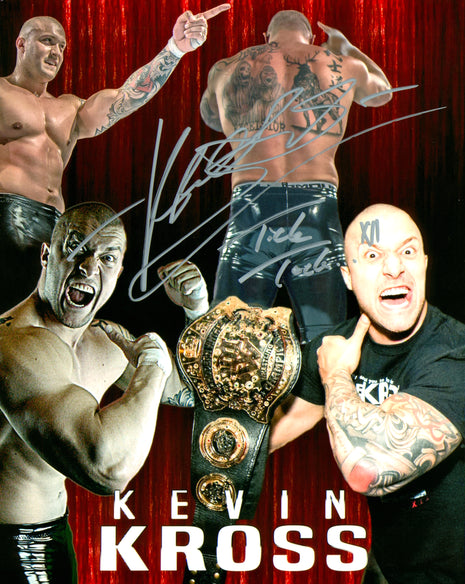 Foto firmada de 8x10 por Karrion Kross