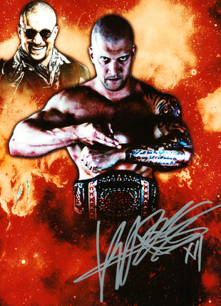 Foto firmada de 8x10 por Karrion Kross