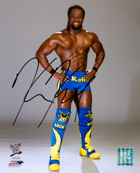Foto firmada de 8x10 por Kofi Kingston