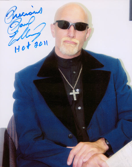 Paul Ellering firmó una foto de 8x10