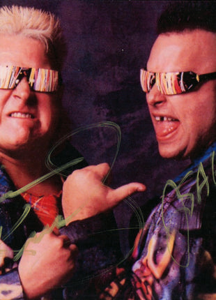 Nasty Boys - Brian Knobbs & Jerry Saggs dual signed 8x10 Photo