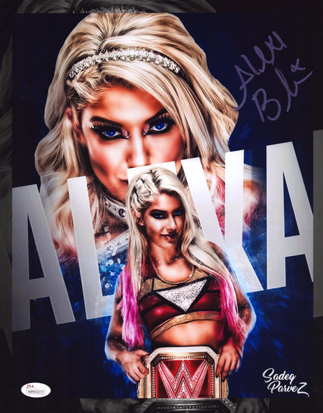 Alexa Bliss signed 11x14 Photo (w/ JSA)