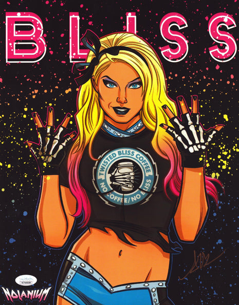 Alexa Bliss signed 11x14 Photo (w/ JSA)