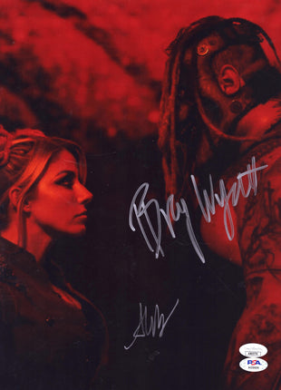 Alexa Bliss & Bray Wyatt dual signed 11x14 Photo (w/ JSA & PSA)