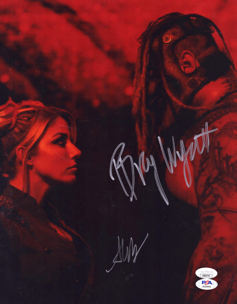Alexa Bliss & Bray Wyatt dual signed 11x14 Photo (w/ JSA & PSA)