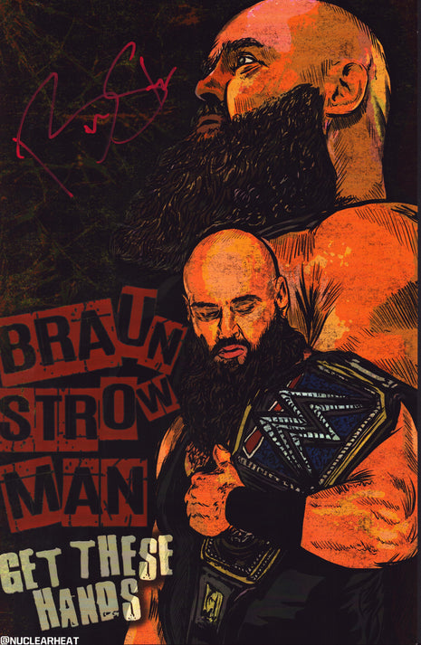 Braun Strowman signed 11x17 Photo