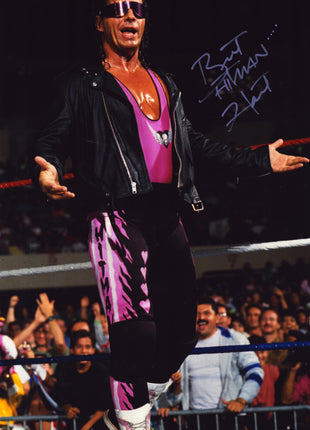 Bret Hart signed 11x17 Photo (w/ JSA)